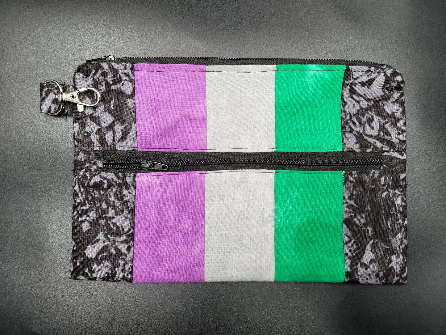 Double Zipper Pouch