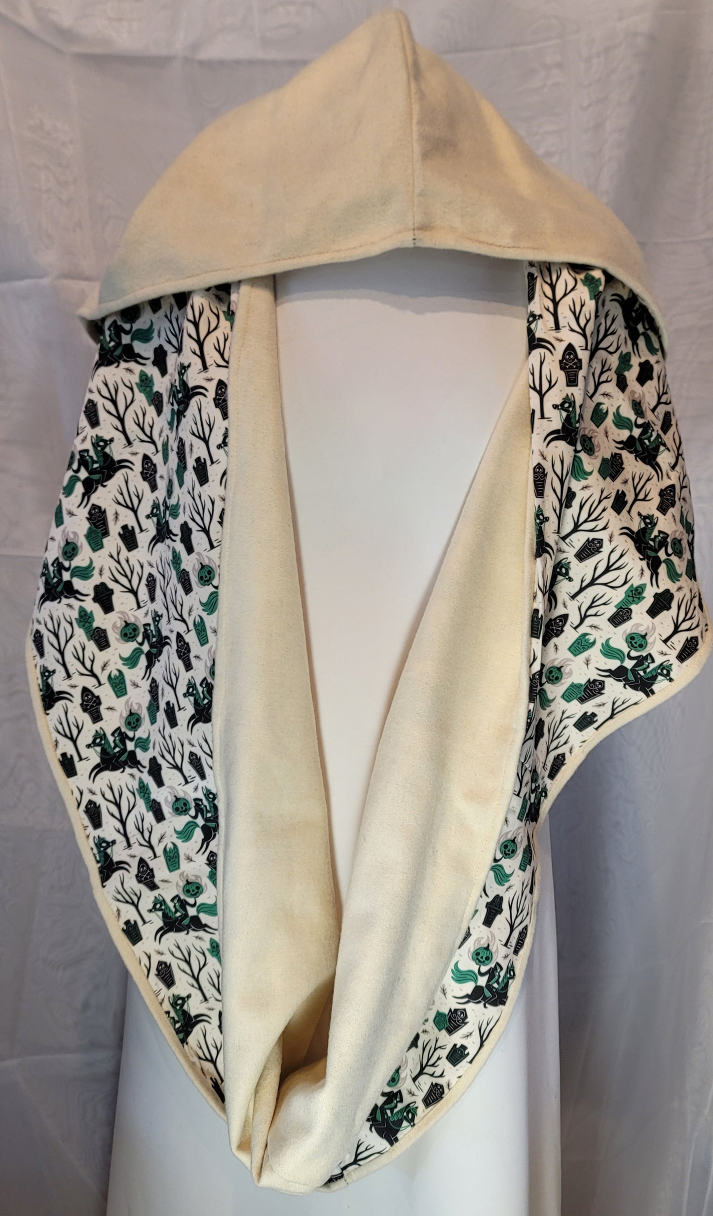 Lined Hooded Scarf