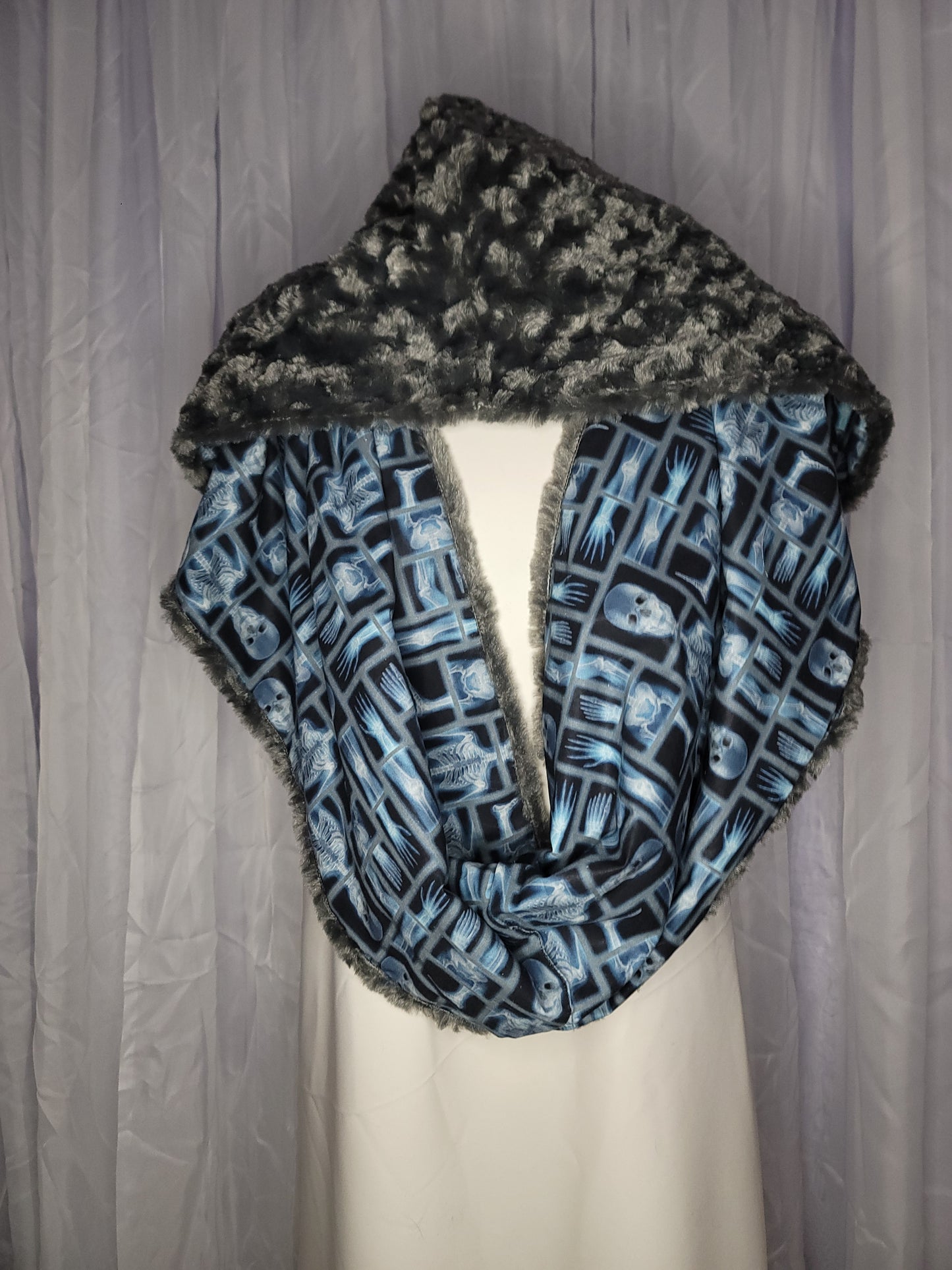 Lined Hooded Scarf