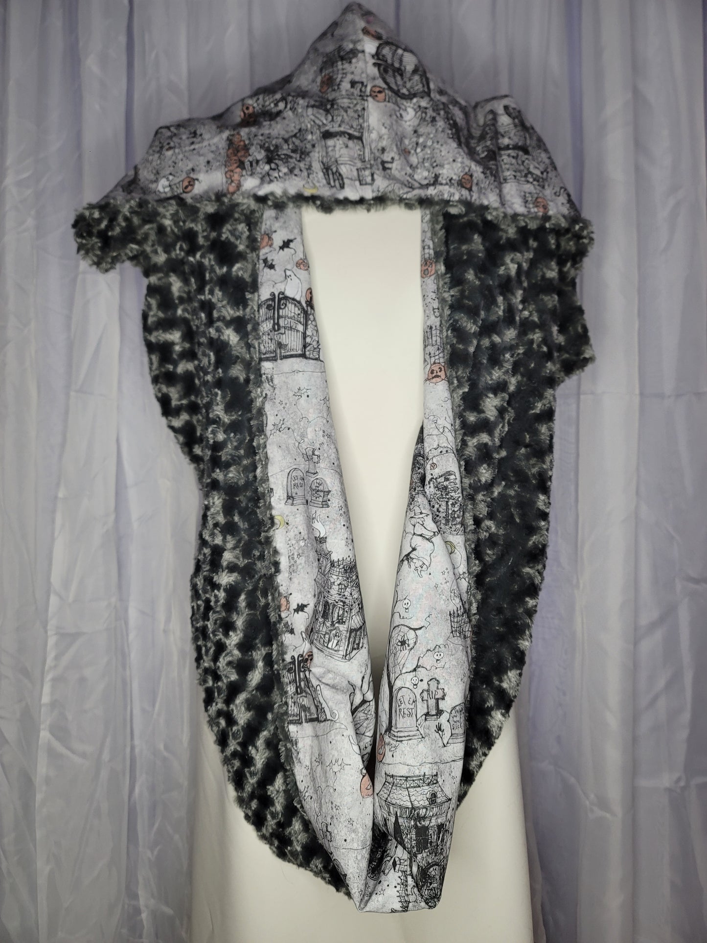 Lined Hooded Scarf