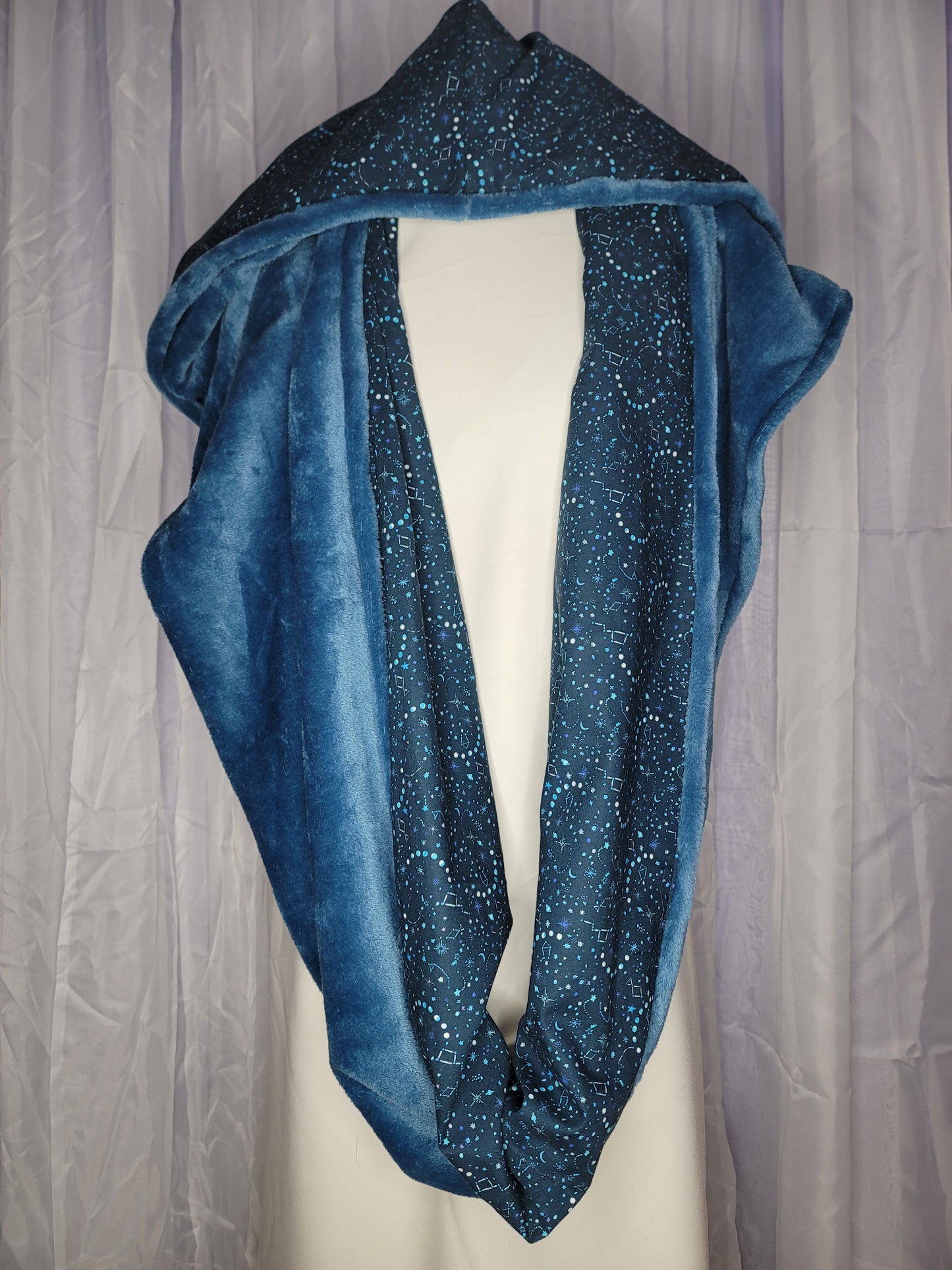 Lined Hooded Scarf