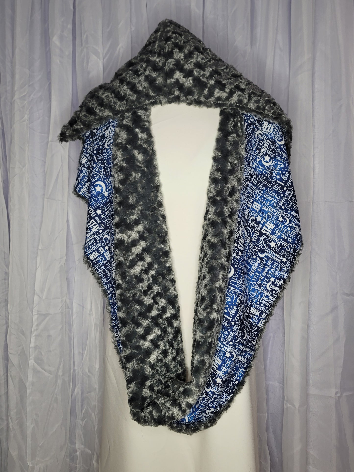 Lined Hooded Scarf