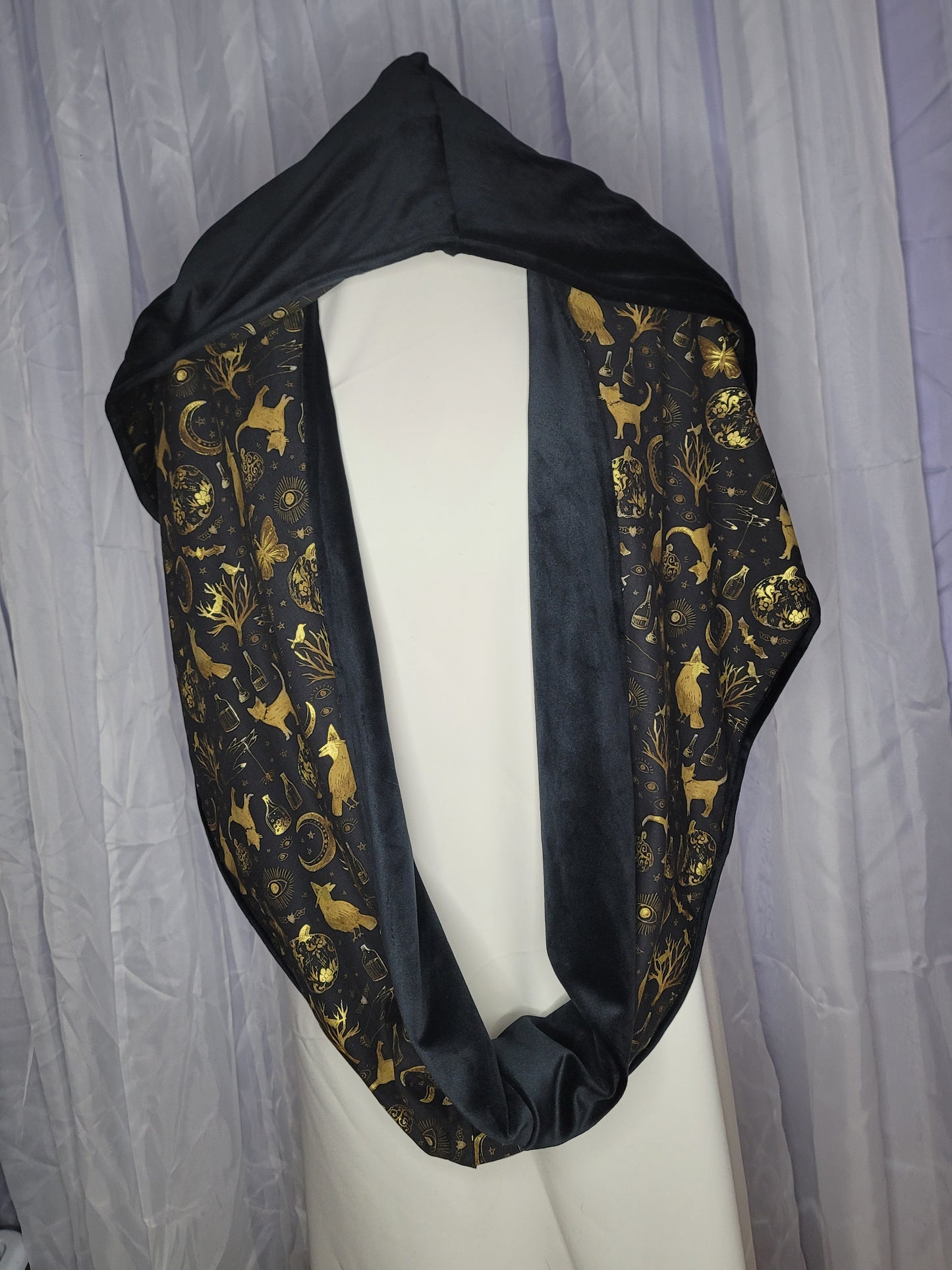 Lined Hooded Scarf