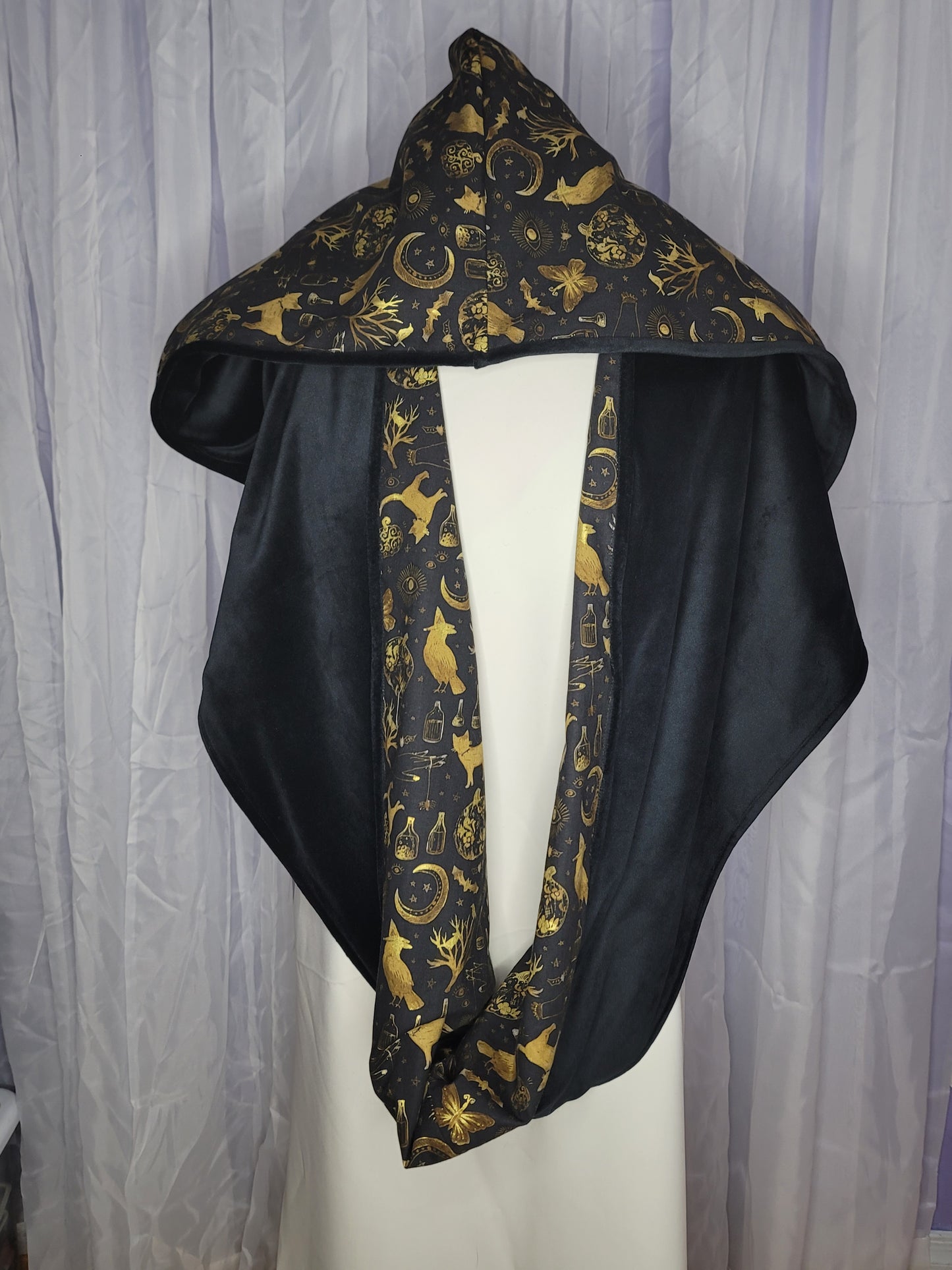 Lined Hooded Scarf