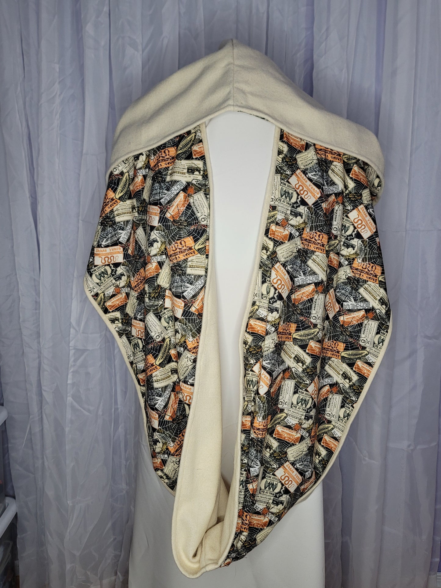 Lined Hooded Scarf