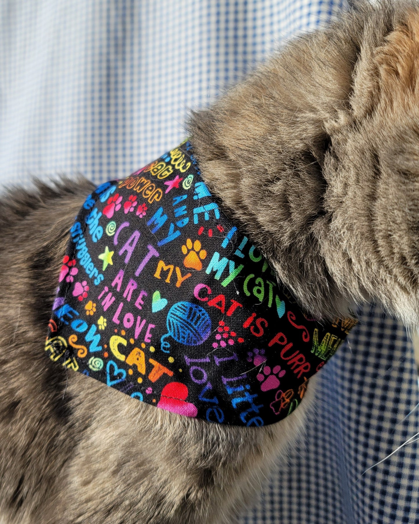 Pet Bandanas - Double Sided & Snap Closure