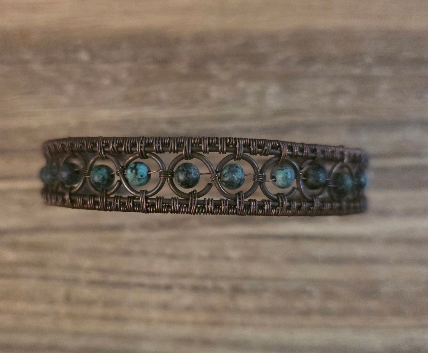 Wire Wrap Bracelets by Carso Creations - CC