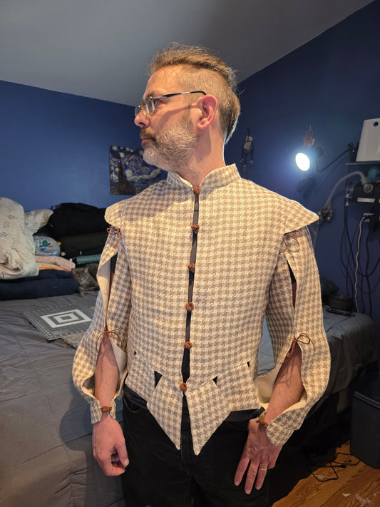 Doublet with Removable Sleeves