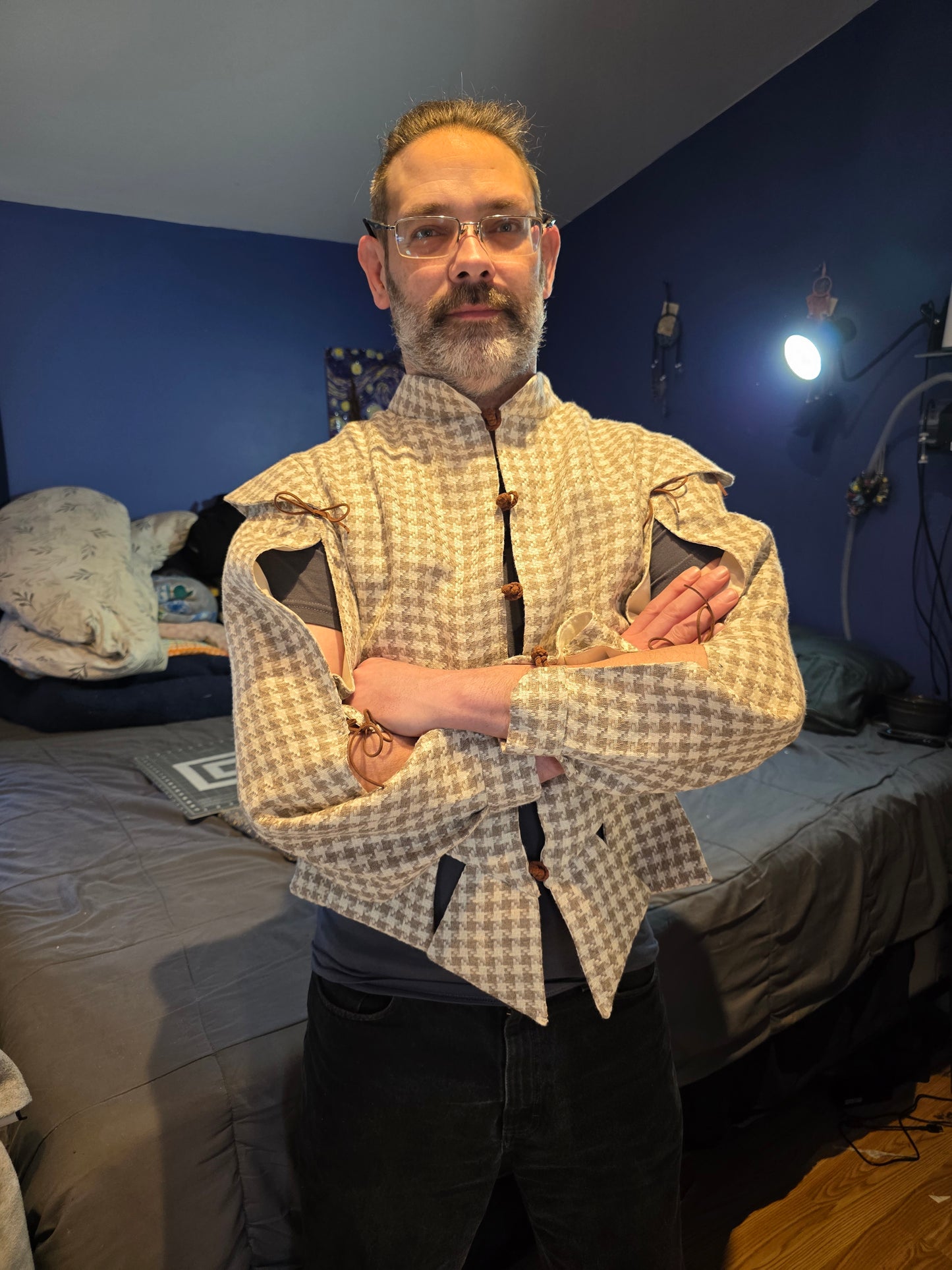 Doublet with Removable Sleeves
