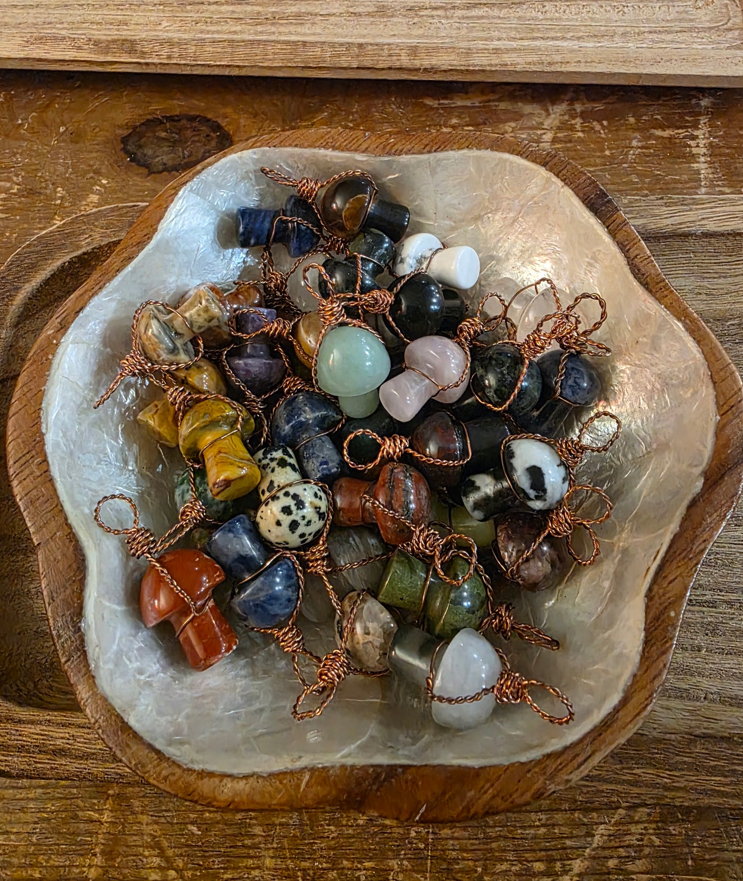 Mushroom Pendants by Carso Creations - CC