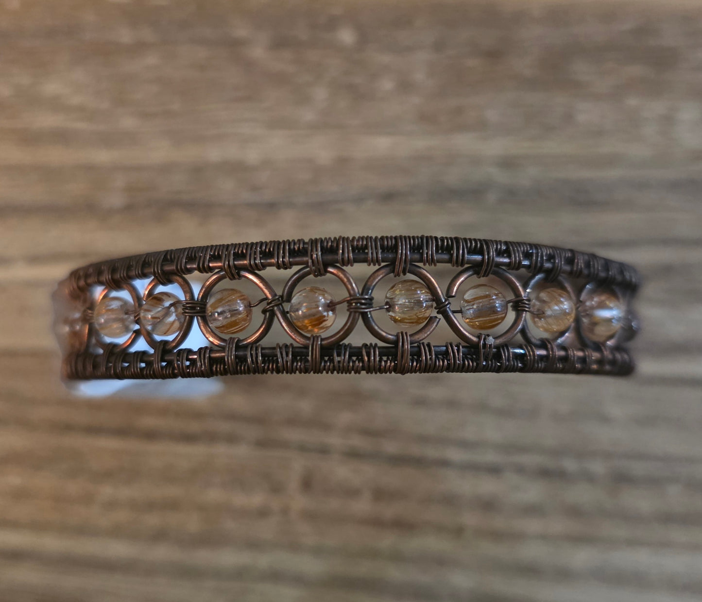 Wire Wrap Bracelets by Carso Creations - CC